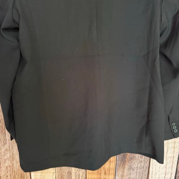 Abercrombie & Fitch Blazer Black Tailored Work Office Business Casual Large NWT - Picture 6 of 9